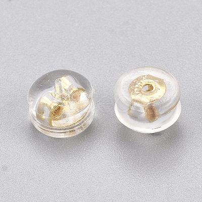 Silicone Ear Nuts X-KK-T038-457G-1