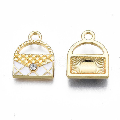 Alloy Enamel Pendants PALLOY-S133-009-1