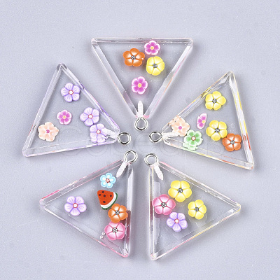 Resin Pendants X-CRES-S359-07C-1