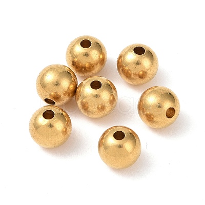 Brass Beads KK-P095-37-10mm-1