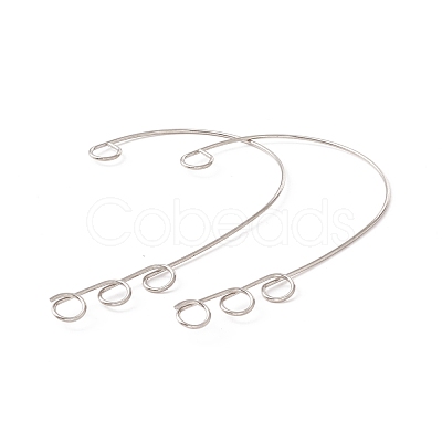 Tarnish Resistant 316 Stainless Steel Ear Cuff Findings STAS-H148-01P-1