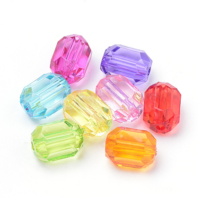 Transparent Acrylic Beads TACR-S144-23-1