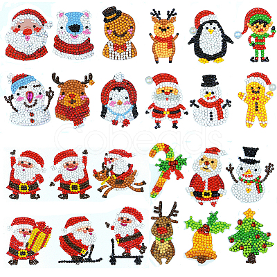 DIY Christmas Theme Sticker Kit DIY-WH0453-28-1