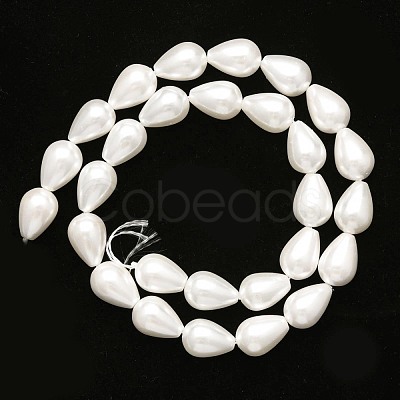 Shell Pearl Beads Strands PEAR-T005-03-1