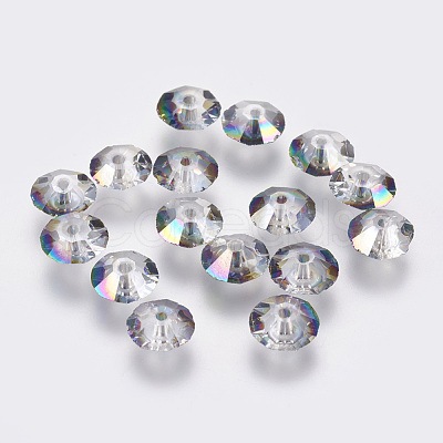 Imitation Austrian Crystal Beads SWAR-F061-4x8mm-31-1