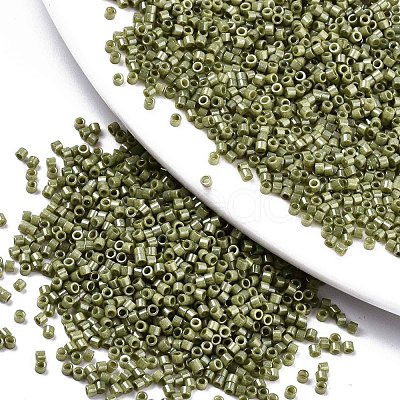 11/0 Grade A Baking Paint Glass Seed Beads X-SEED-S030-1037-1