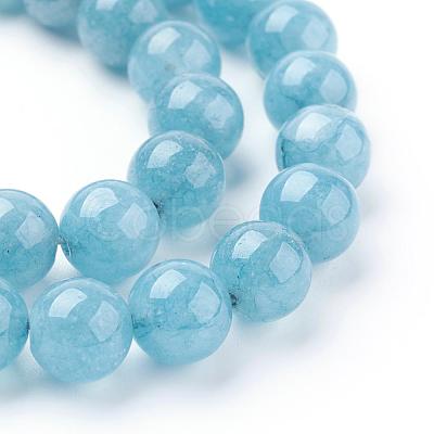 Natural Quartz Beads Strands X-G-O047-07-8mm-1