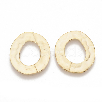 Brass Linking Rings KK-T050-10G-NF-1