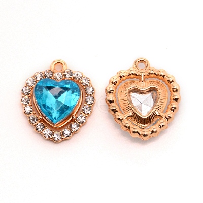 Alloy Rhinestone Pendants FIND-WH0100-23C-1