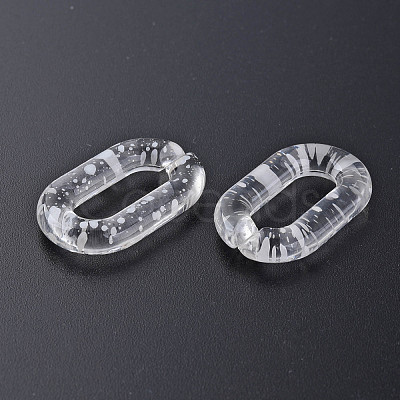 Transparent Acrylic Linking Rings OACR-N009-013A-04-1