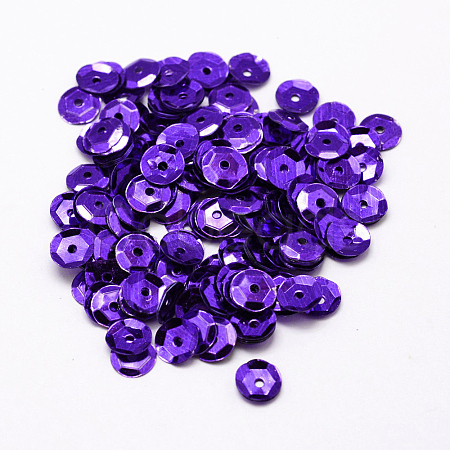 Plastic Paillette Beads PVC-A001-10mm-05-1