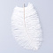 Ostrich Feather Costume Accessories, Dyed, White, 25~30cm