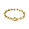 Stylish Stainless Steel U-shaped Bracelet for Daily Wear and Parties