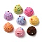 Opaque Resin Decoden Cabochons, Mixed Color, Ice Cream, 9~17x17~33x6.5~11.5mm