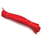 DIY Plush Sticks, with Iron Core, Pipe Cleaners, Kid Craft Material, Red, 300mm, 100pcs/set