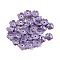 Opaque Acrylic Beads Caps, 5 Petals Flower, Medium Purple, 10.5x11x4mm, Hole: 1.6mm, about 3846 pcs/500g