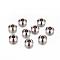 Tarnish Resistant 304 Stainless Steel Bicone Spacer Beads, Stainless Steel Color, 6x3mm, Hole: 2.5mm