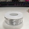 Round Aluminum Wire, Silver, 18 Gauge, 1mm, about 23m/roll