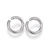 Tarnish Resistant 304 Stainless Steel Open Jump Rings A-STAS-E113-09P-2