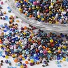 15/0 Round Glass Seed Beads SEED-P002-02-1