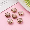 Alloy Rhinestone European Beads CPDL-H999-14-5