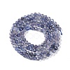 Natural Iolite Beads Strands G-N342-32-3