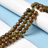 Natural Dyed Jade Beads Strands G-M402-C03-15-2