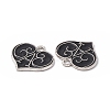 Alloy Enamel Pendants ENAM-H039-03P-3