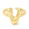 Brass Open Cuff Rings RJEW-U008-06V-G-2