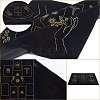 Square Velvet Tarot Tablecloth for Divination AJEW-WH0470-82D-6