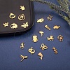 20Pcs 20 Style 304 Stainless Steel Charms STAS-SZ0001-49-5