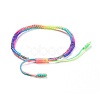 Nylon Thread Braided Bracelets BJEW-JB04355-01-4