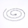 304 Stainless Steel Mariner Link Chains Necklaces NJEW-P223-08P-1