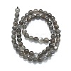 Natural Grey Moonstone Beads Strands G-K245-A05-02-2