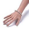 Tibetan Style Alloy Beads Stretch Bracelets BJEW-JB04175-3