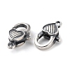 925 Thailand Sterling Silver Lobster Claw Clasps STER-D003-17AS-2