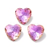 Glass Rhinestone Cabochons RGLA-G020-04E-D502-1