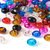 Craftdady 88pcs 8 colors Glass European Beads GLAA-CD0001-10-21