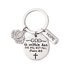 Alloy 201 Stainless Steel Pendants Keychain KEYC-JKC00840-1