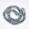 Electroplate Glass Beads Strands EGLA-S176-07A-E01-2