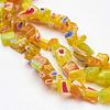 Handmade Millefiori Glass Beads Strands GLAA-F067-04B-3