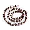 Natural Garnet Beads Strands G-P463-38-3