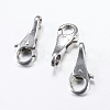 Tibetan Style Alloy Lobster Claw Clasps TIBE-T002-15AS-NR-1