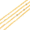 3.28 Feet Brass Cable Chains X-CHC-T008-06B-G-1