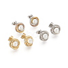 304 Stainless Steel Stud Earrings EJEW-F246-02-2