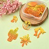 1 Set Spray Painted Alloy Charms FIND-YW0003-11A-5