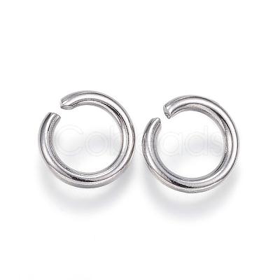 Tarnish Resistant 304 Stainless Steel Open Jump Rings A-STAS-E113-09P-1