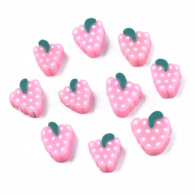 Handmade Polymer Clay Beads X-CLAY-R069-01D-02-1