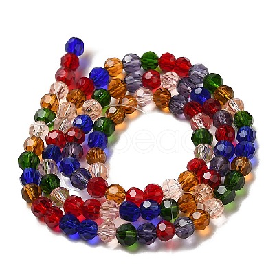 Transparent Glass Beads EGLA-A035-T4mm-HD02-1