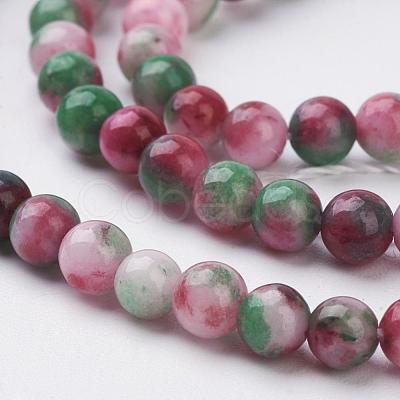 Jade Beads Strands G-D264-6mm-M-1